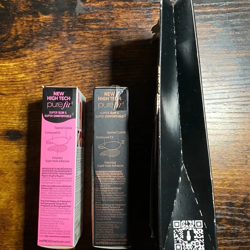 OPI and Kiss Nail Lot - Press-On and Glue-On Nails - The Goth Family